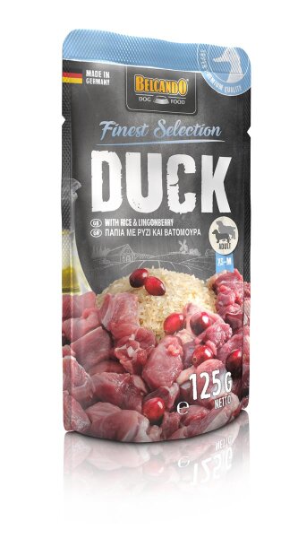 Belcando Finest Selection Ente mit Reis & Preiselbeeren 125g