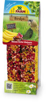 JR FARM Birdys Papagei Banane- Dattel- Himbeere 260g (2...