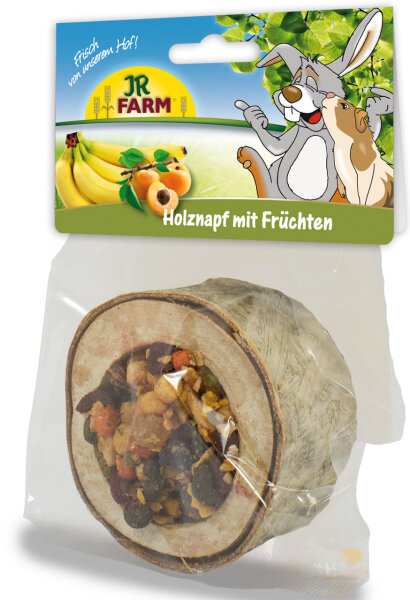 JR FARM Früchte- Holznapf 120g