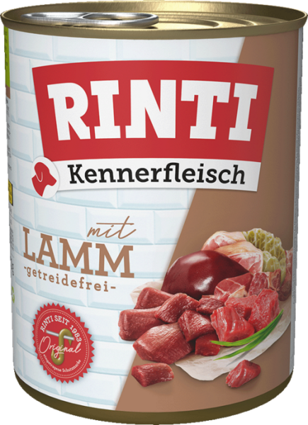 Rinti Kennerfleisch + Lamm 800g
