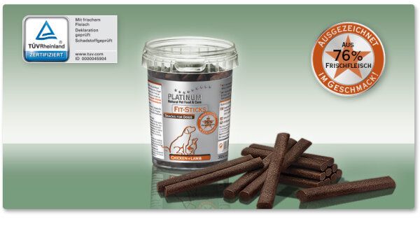 Platinum Fit Sticks Chicken + Lamb 300g