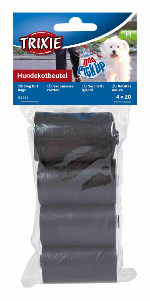 Trixie Hundekotbeutel für #2331 und 2295, 4× 20 Beutel