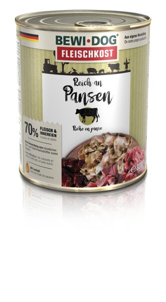 Bewi Dog Reich an Rinderpansen 800g