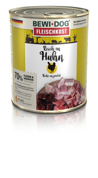 Bewi Dog Reich an Huhn 800g