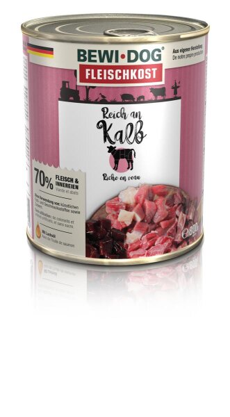 Bewi Dog Reich an Kalb 800g