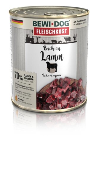 Bewi Dog Reich an Lamm 800g