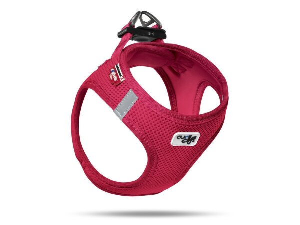 Curli Brustgeschirr Vest Air-Mesh Red XXS
