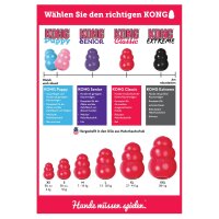 KONG Classic XL (27-41 kg) rot