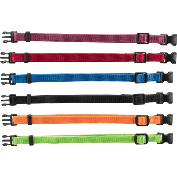 Trixie Welpenhalsbänder M-L 22-35cm/ 10mm 6 Stück