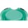 Trixie Kunststoffnapf, Katze, leicht 2x0,2l Ø 11cm/26 x 4 x 14cm,diverse Farben
