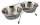 Trixie Napf-Set Eat on Feet mit Klapperschutz 2x0,25l