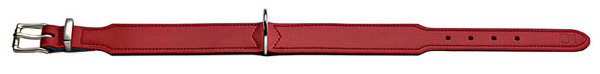 Hunter Halsband Basic 32  rot/schwarz