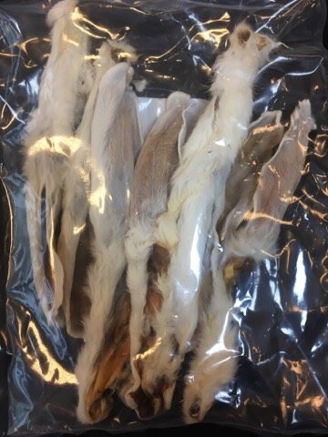Picker Kaninchenohren mit Fell 100g