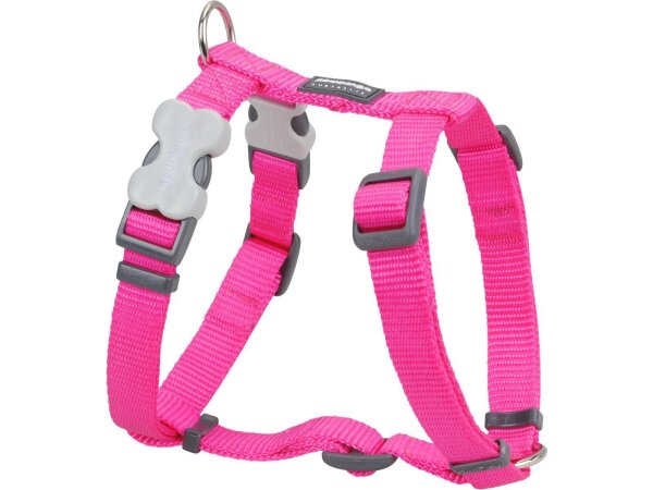 Red Dingo Nylongeschirr Klassisch Hot Pink M