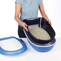 Trixie Katzentoilette "Berto" mit Trennsystem, 39x22x59cm