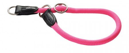 Hunter Dressurhalsung Freestyle 40/8 Tau Neon Pink