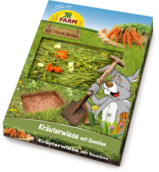 JR FARM Ein Stück Natur Kräuterwiese mit Gemüse 750g (1 Stück)