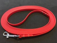 Mystique Schleppleine Biothane rot 5m x 13mm ohne...