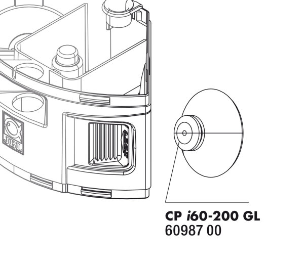 JBL Spezialsauger CristalProfi i60- i200 greenline