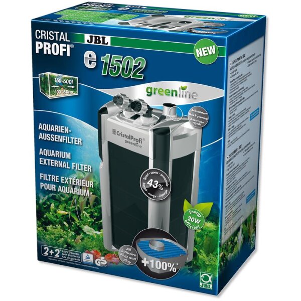 JBL CristalProfi e1502 greenline 20W 1400L/h für 160- 600L
