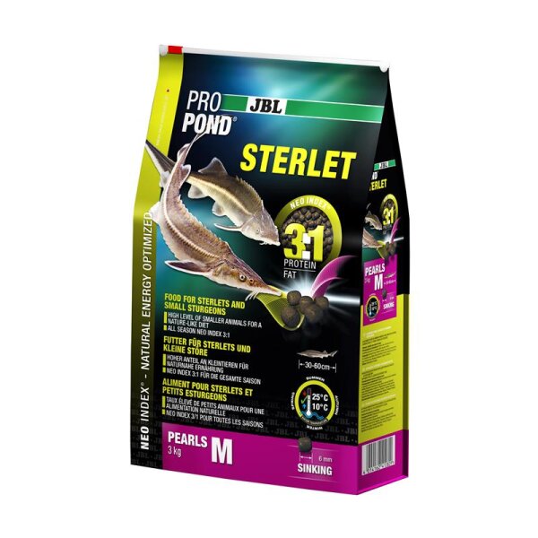 JBL ProPond Sterlet M 3kg 6L