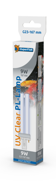 Superfish UV PL Lampe 9 Watt (G23-167mm)