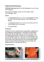 Tripond Teichfolien Reparaturset für EPDM, PVC, PP, PE etc.