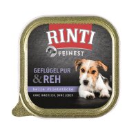 Rinti Feinest Geflügel Pur & Reh 150g