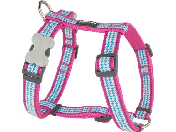 Red Dingo Nylongeschirr Fang it Hot Pink L