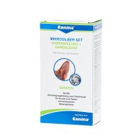 Canina Pharma Mikrosilber Set Ohrenspülung + Liquid...