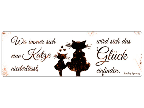 Wo immer sich eine Katze niederlässt...