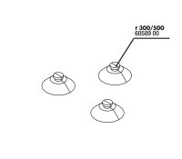JBL Sauger ProFlow t300/500 3 Stück