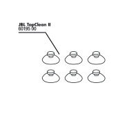 JBL Sauger TopClean/ BabyHome Air 6 Stück