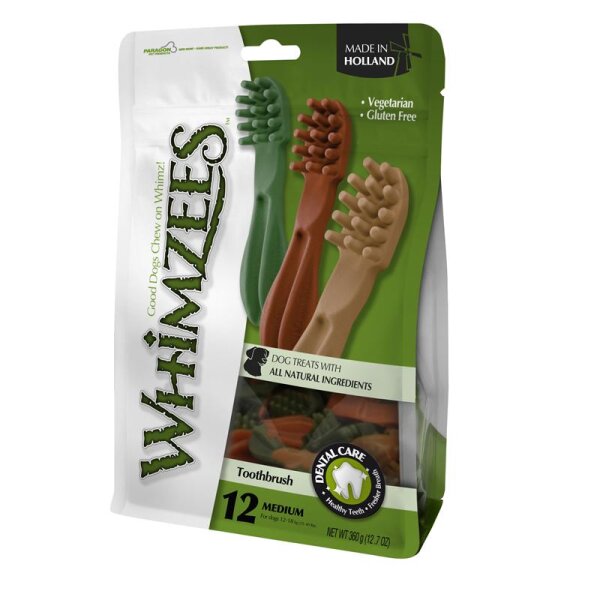 Whimzees Zahnbürste M 360g 12St.