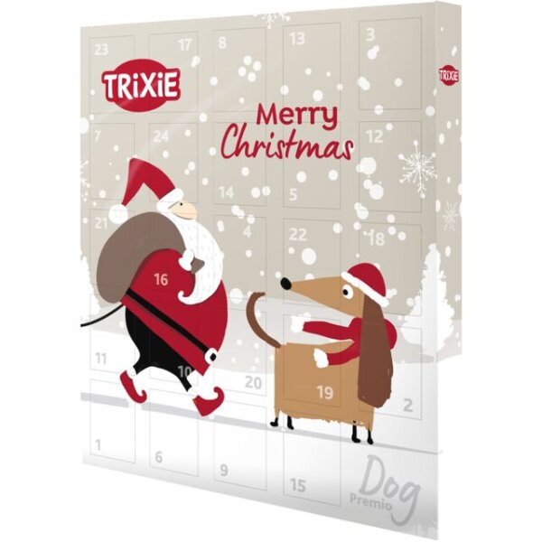 Trixie Premio Adventskalender für Hunde 30 x 34 x 3,5 cm