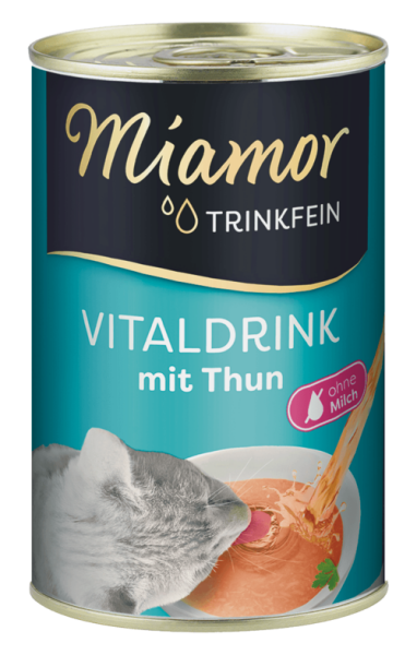 Miamor Trinkfein Vitaldrink mit Thunfisch 135ml
