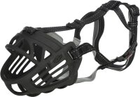 Trixie Muzzle Flex Maulkorb, Silikon, M schwarz