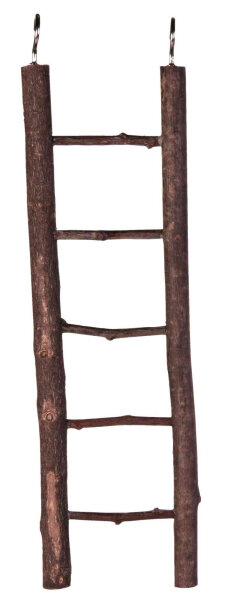 Trixie Natural Living Holzleiter, 5 Sprossen, 26 cm