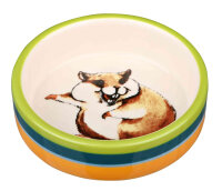 Trixie Keramiknapf Hamster 80ml, Ø8cm