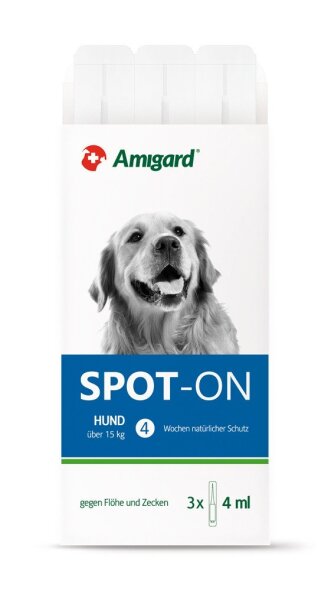 Amigard Spot-on Hund > 15 Kg, 3 x 4,0 ml