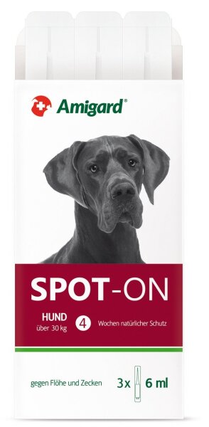 Amigard Spot-on Hund > 30 Kg, 3 x 6,0 ml