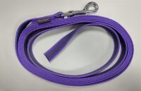 Mystique gummierte Leine Lila 3m x 20mm ohne HS