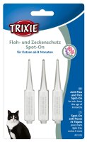 Trixie Floh- und Zeckenschutz Spot-On, Katze, 3x 1,0 ml...
