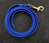 Mystique Biothane Hundeleine (Messing), beta blau 2m X...