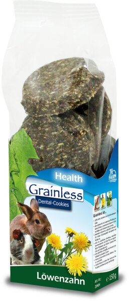 JR FARM Grainless Health Dental- Cookies Löwenzahn 150g