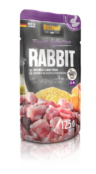 Belcando Finest Selection Kaninchen mit Hirse & Süßkartoffel 125g
