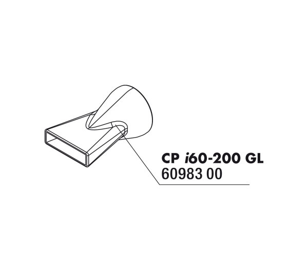JBL Breitstrahldüse CristalProfi i60- i200 greenline