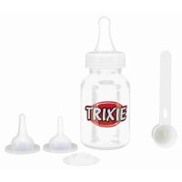 Trixie Saugflaschen-Set,120 ml, transparent / weiß