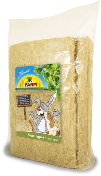 JR FARM Nager- Teppich groß 36x53cm (2 Stück)