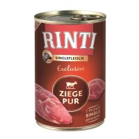 Rinti Singlefleisch Exclusive Ziege Pur 400 g